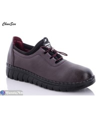 Туфлі жіночі на весну/осінь (8 пар р.37-43) фіолетовий  "Chunsen"