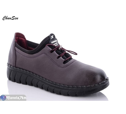 Туфлі жіночі на весну/осінь (8 пар р.37-43) фіолетовий  "Chunsen"