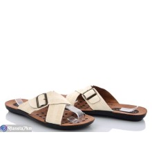 Шлепки чоловічі на літо (6 пар р.40-45) білий  "Gelena"