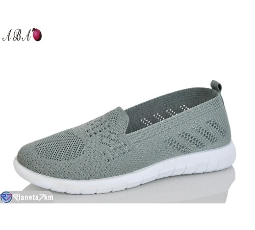 Балетки жіночі на літо (8 пар р.37-41) зелений  "Aba"