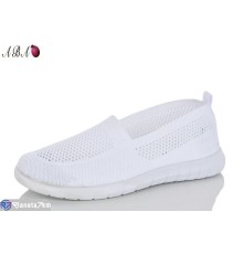 Сліпони жіночі на літо (8 пар р.37-41) білий  "Aba"