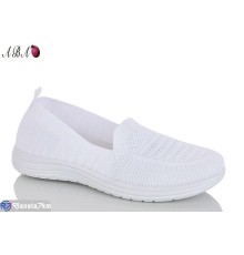 Сліпони жіночі на літо (8 пар р.36-41) білий  "Aba"