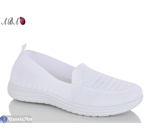 Сліпони жіночі на літо (8 пар р.36-41) білий  "Aba"