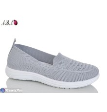 Сліпони жіночі на літо (8 пар р.36-41) сірий  "Aba"