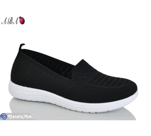 Сліпони жіночі на літо (8 пар р.36-41) чорний  "Aba"