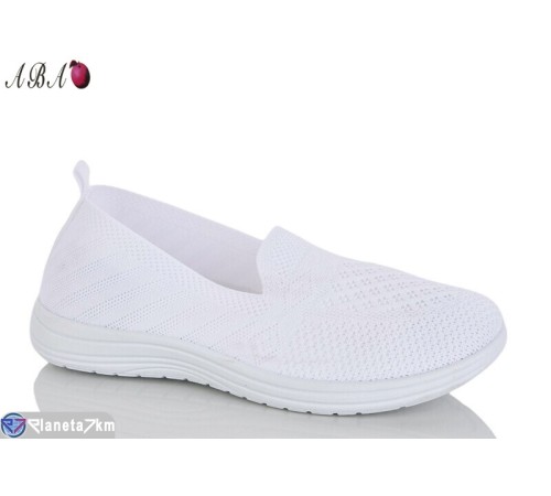 Сліпони жіночі на літо (8 пар р.36-41) білий  "Aba"