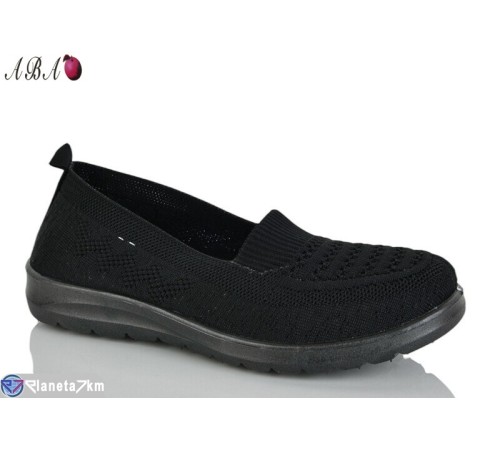 Сліпони жіночі на літо (8 пар р.36-41) чорний  "Aba"
