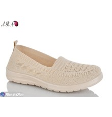 Сліпони жіночі на літо (8 пар р.36-41) бежевий  "Aba"