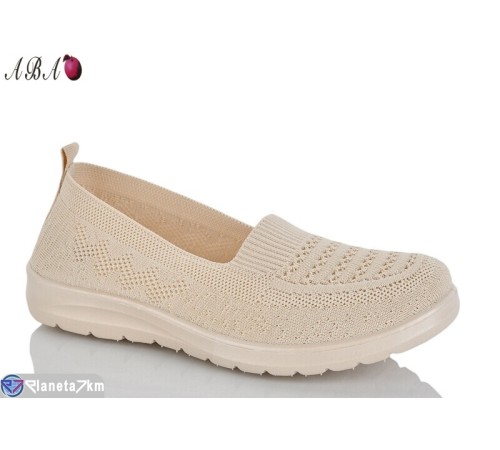 Сліпони жіночі на літо (8 пар р.36-41) бежевий  "Aba"