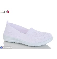 Сліпони жіночі на літо (8 пар р.36-41) білий  "Aba"