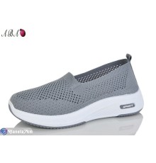 Сліпони жіночі на літо (8 пар р.37-41) сірий  "Aba"