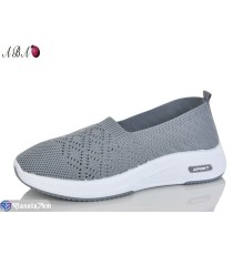 Сліпони жіночі на літо (8 пар р.37-41) сірий  "Aba"