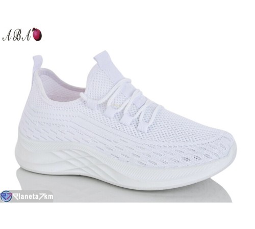 Кросівки жіночі на літо (8 пар р.36-41) білий  "Aba"