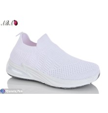 Кросівки жіночі на літо (8 пар р.36-40) білий  "Aba"