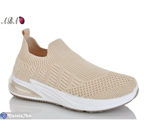 Кросівки жіночі на літо (8 пар р.36-40) бежевий  "Aba"