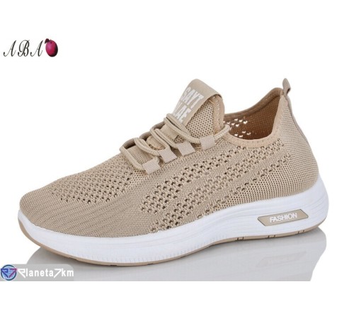 Кросівки жіночі на літо (8 пар р.37-41) бежевий  "Aba"