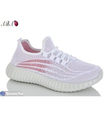 Кросівки жіночі на літо (8 пар р.36-41) білий  "Aba"