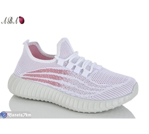 Кросівки жіночі на літо (8 пар р.36-41) білий  "Aba"