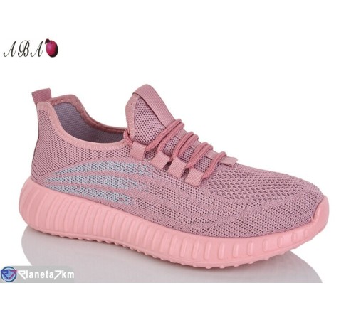 Кросівки жіночі на літо (8 пар р.36-41) рожевий  "Aba"