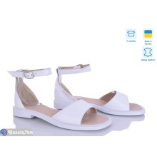 Босоніжки жіночі на літо (6 пар р.36-40) білий  "Linda"