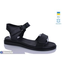 Босоніжки жіночі на літо (6 пар р.36-40) чорний  "LIKA"