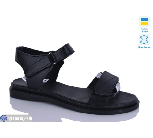 Босоніжки жіночі на літо (6 пар р.36-40) чорний  "LIKA"