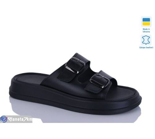 Шлепки жіночі на літо (6 пар р.36-40) чорний  "LIKA"