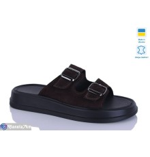 Шлепки жіночі на літо (6 пар р.36-40) коричневий  "LIKA"