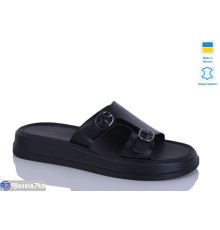 Шлепки жіночі на літо (6 пар р.36-40) чорний  "LIKA"