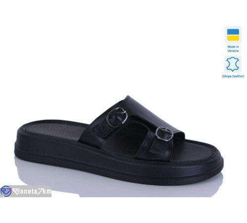 Шлепки жіночі на літо (6 пар р.36-40) чорний  "LIKA"