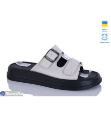 Шлепки жіночі на літо (6 пар р.36-40) бежевий  "LIKA"