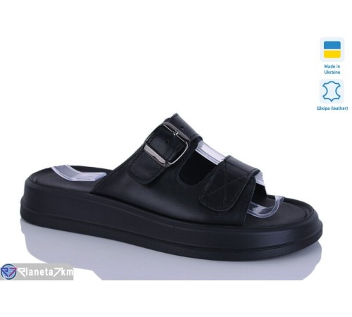 Шлепки жіночі на літо (6 пар р.36-40) чорний  "LIKA"