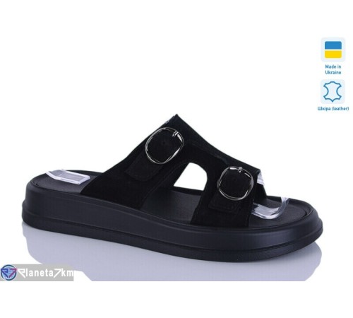 Шлепки жіночі на літо (6 пар р.36-40) чорний  "LIKA"