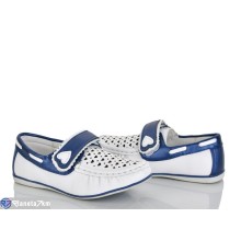 Дитячі туфлі на весну/осінь (8 пар р.27-36) білий  "Laifakids"