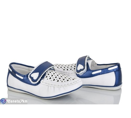 Дитячі туфлі на весну/осінь (8 пар р.27-36) білий  "Laifakids"