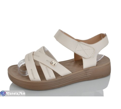 Шлепки жіночі на літо (8 пар р.37-42) бежевий  "LORETA"