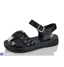 Шлепки жіночі на літо (8 пар р.37-42) чорний  "LORETA"