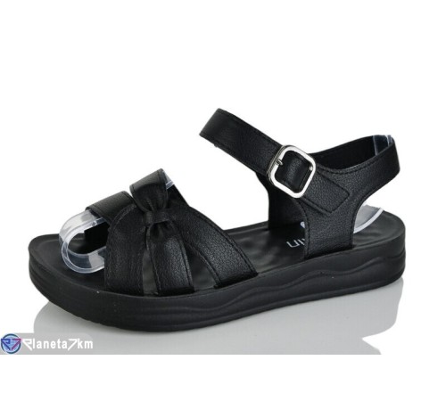 Шлепки жіночі на літо (8 пар р.37-42) чорний  "LORETA"