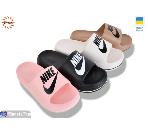 Шлепки жіночі на літо (12 пар р.36-41) мікс  "Jumay"