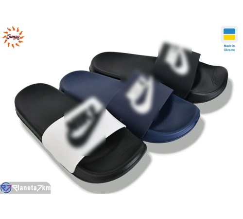 Шлепки дитячі на літо (12 пар р.36-41) мікс  "Jumay"