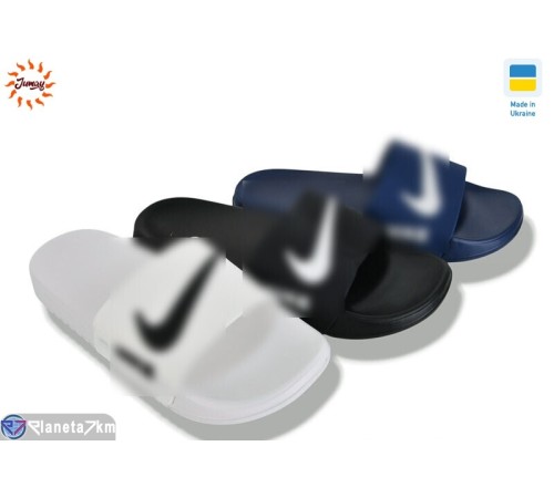 Шлепки дитячі на літо (12 пар р.36-41) мікс  "Jumay"