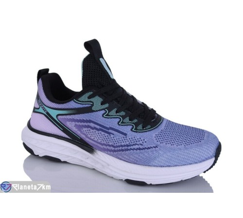 Кросівки жіночі на весну/осінь (8 пар р.36-41) фіолетовий  "RET"