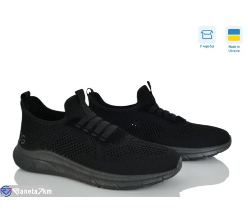 Кросівки чоловічі на літо (8 пар р.41-45) чорний  "OLLA"