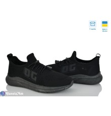 Кросівки чоловічі на літо (8 пар р.41-45) чорний  "OLLA"