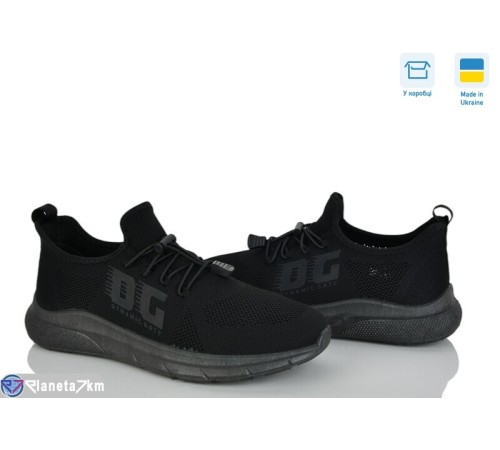Кросівки чоловічі на літо (8 пар р.41-45) чорний  "OLLA"