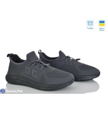Кросівки чоловічі на літо (8 пар р.41-45) сірий  "OLLA"