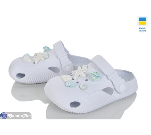 Кроки дитячі на літо (8 пар р.31-36) білий  "LEO"