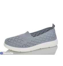 Туфлі жіночі на літо (8 пар р.37-42) сірий  "KULIBABA"