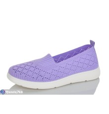 Туфлі жіночі на літо (8 пар р.37-42) фіолетовий  "KULIBABA"