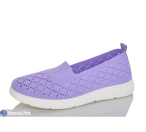Туфлі жіночі на літо (8 пар р.37-42) фіолетовий  "KULIBABA"